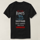 Viking Kattegat Floki Werft Funny Geschenk für Vik T-Shirt (Design vorne)