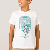 Viking Kid mit Schwert T-Shirt (Vorderseite)
