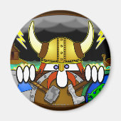 Viking Kilroy Magnet (Vorne)