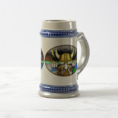 Viking Kilroy Stein Bierglas (VorderseiteRechts)
