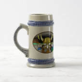 Viking Kilroy Stein Bierglas (Links)