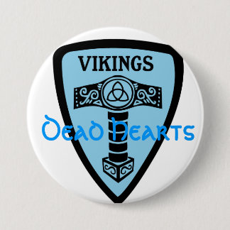Viking-Knopf - tote Herz-Romane Button