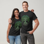 Viking Knüpfarbeit Tree T-Shirt (Unisex)