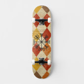 Viking-Kompass-Skateboard. Skateboard (Vorderseite)