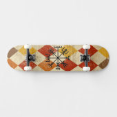 Viking-Kompass-Skateboard. Skateboard (Horizontal)