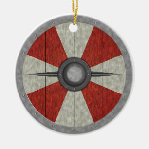 Viking-Kreis-Schild Keramik Ornament