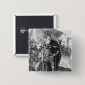 Viking-Krieger Button (Vorne & Hinten)