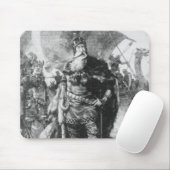 Viking-Krieger Mousepad (Mit Mouse)