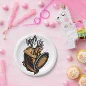 Viking-Krieger Pappteller (Party)