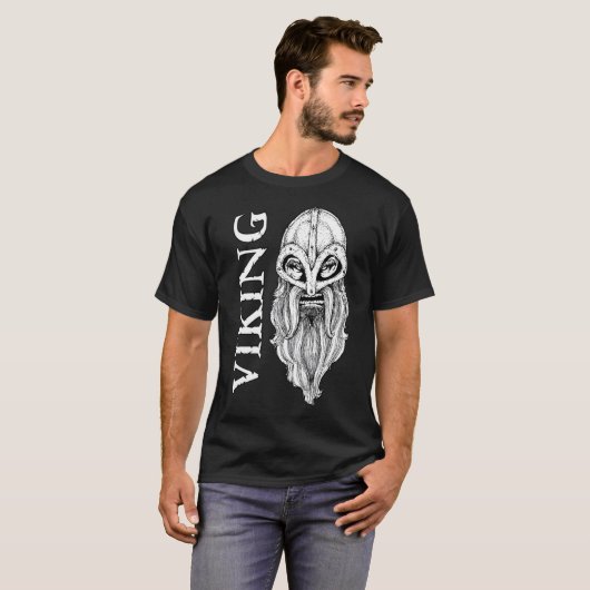 Viking-Krieger T-Shirt (Vorne ganz)