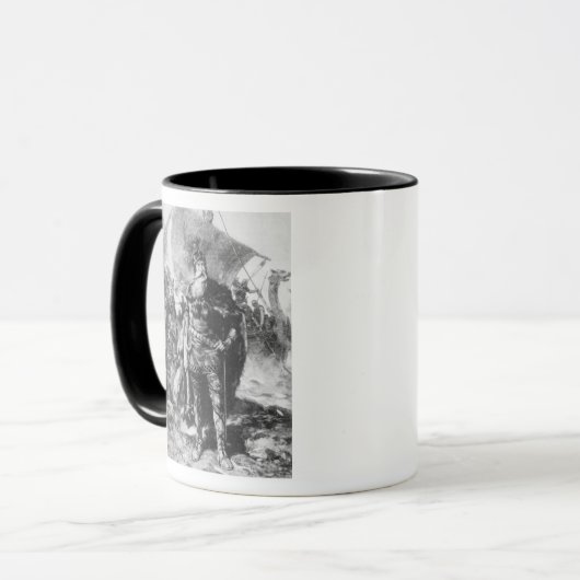 Viking-Krieger Tasse (Vorderseite Links)