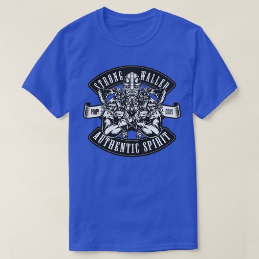 Viking Krieger Vintag mit Axt T-Shirt (Design vorne)