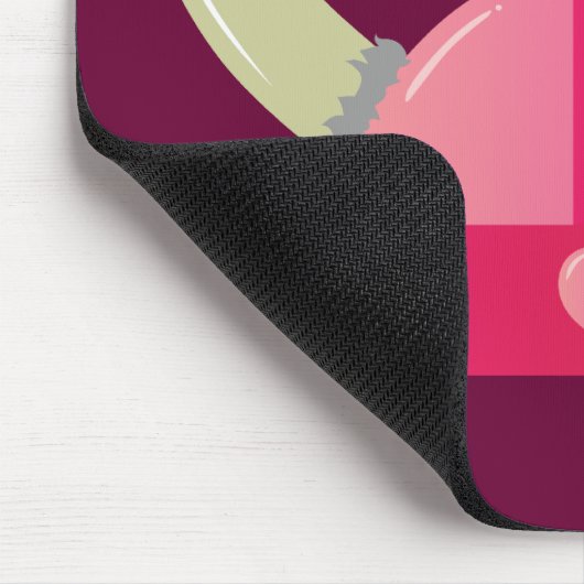 Viking Liebe Helmet Mousepad (Ecke)