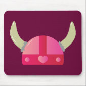 Viking Liebe Helmet Mousepad (Vorne)