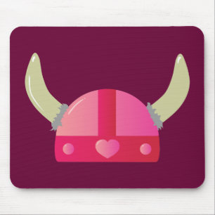 Viking Liebe Helmet Mousepad