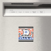 Viking Longboat Magnet (In Situ (Geschirrspüler))