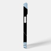 Viking Longship in nächtlich blauer Umgebung Case-Mate iPhone Hülle (Rückseite / Rechts)