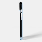 Viking Longship in nächtlich blauer Umgebung Case-Mate iPhone Hülle (Rückseite / Links)