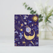 Viking Magic Celestial Dreams Postkarte (Stehend Vorderseite)