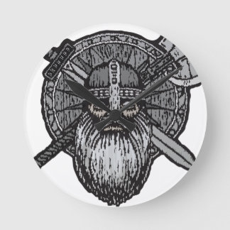viking man germanic nordic nordic nordic nordic runde wanduhr