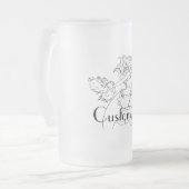 Viking Mermaid Warrior Thunder_Cove Mattglas Bierglas (Vorderseite Links)