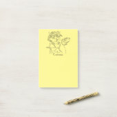 Viking Mermaid Warrior Thunder_Cove Post-it Klebezettel (Auf Schreibtisch)