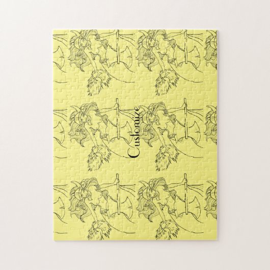 Viking Mermaid Warrior Thunder_Cove Puzzle (Vertikal)