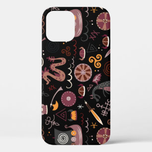 Viking: Nahtlos, grafisches Design. Case-Mate iPhone Hülle