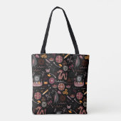 Viking: Nahtlos, grafisches Design. Tasche (Rückseite)