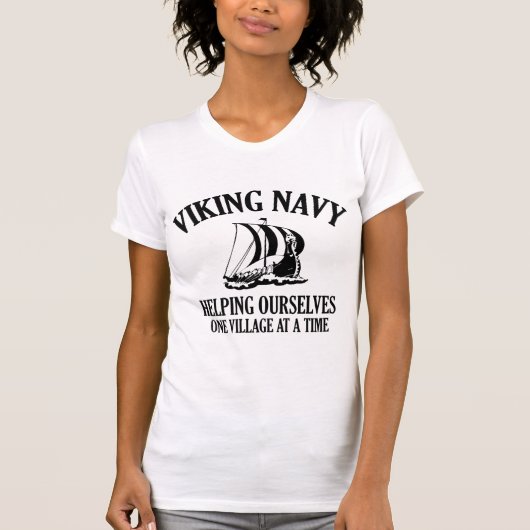 Viking Navy T-Shirt (Vorderseite)