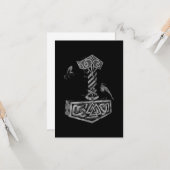 Viking Norse Mythology Karte (Vorderseite/Rückseite Beispiel)