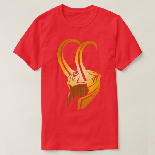 Viking Norse Mythology Rune Helm T-Shirt (Design vorne)