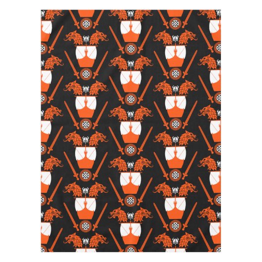 Viking Norseman Wohngestaltung Tischdecke (Vorderseite)