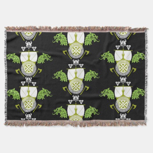 Viking Norsemen Decke (Vorderseite)