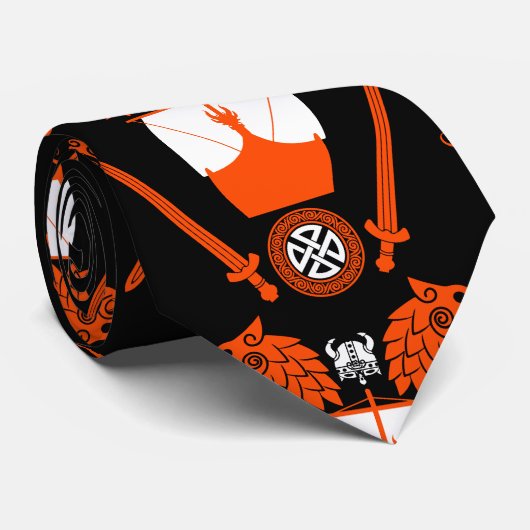 Viking Norsemen Krawatte (Gerollt)