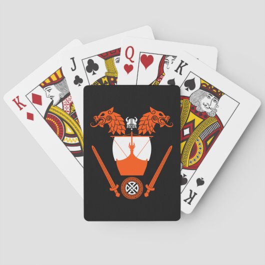 Viking Norsemen Spielkarten (Rückseite)