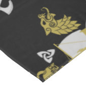 Viking Norsemen Tischdecke (Schrägansicht)