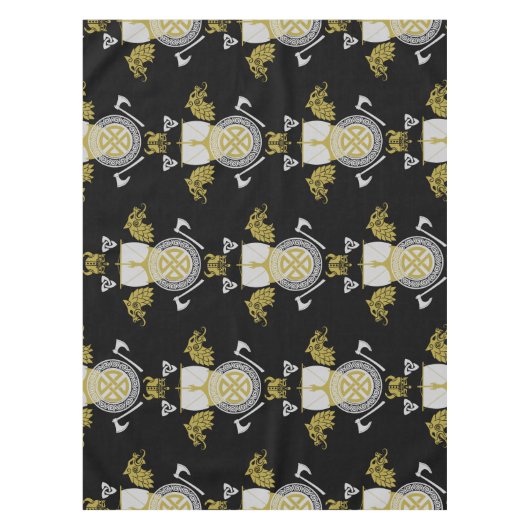 Viking Norsemen Tischdecke (Vorderseite)