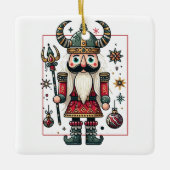 Viking Nutcracker Keramikornament (Vorderseite)