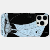 Viking Ocean Sailboat Blue Case-Mate iPhone Hülle (Rückseite (Horizontal))