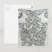 VIKING & OSEBERG-KNOTWORK-DESIGN POSTKARTE (Vorne/Hinten)