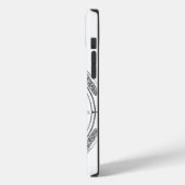 Viking Pagan Asatru Runenkompass, Vegvisir Runes Case-Mate iPhone Hülle (Rückseite / Links)