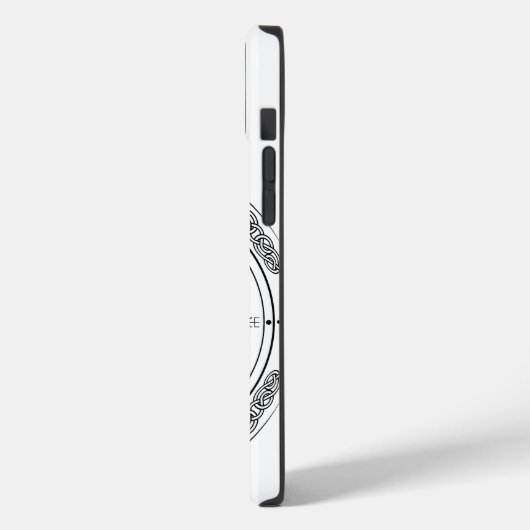 Viking Pagan Asatru Runenkompass, Vegvisir Runes Case-Mate iPhone Hülle (Rückseite / Links)