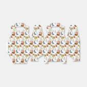 Viking party theme boys blue red pattern geschenkschachtel (Ungefaltet)