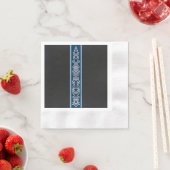 Viking Pattern Blau Serviette (Beispiel)