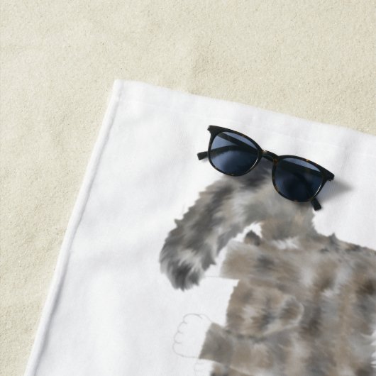 Viking Pets Beach Handtuch (Beispiel)