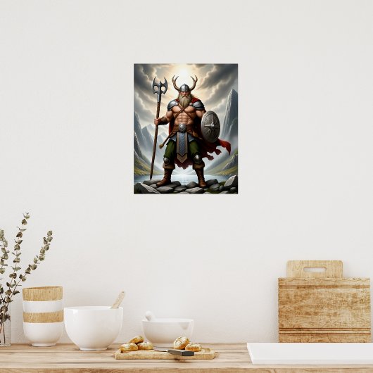 Viking Poster (Küche)
