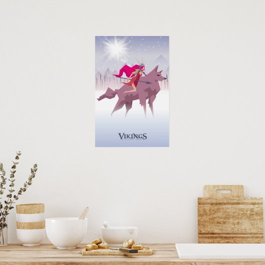 Viking Poster - Walküre (Küche)