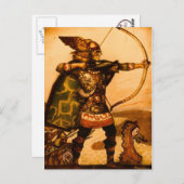 Viking Postkarte (Vorne/Hinten)