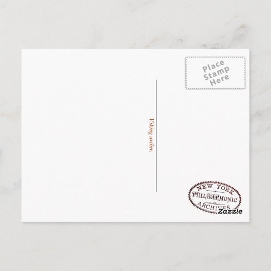 Viking Postkarte (Rückseite)